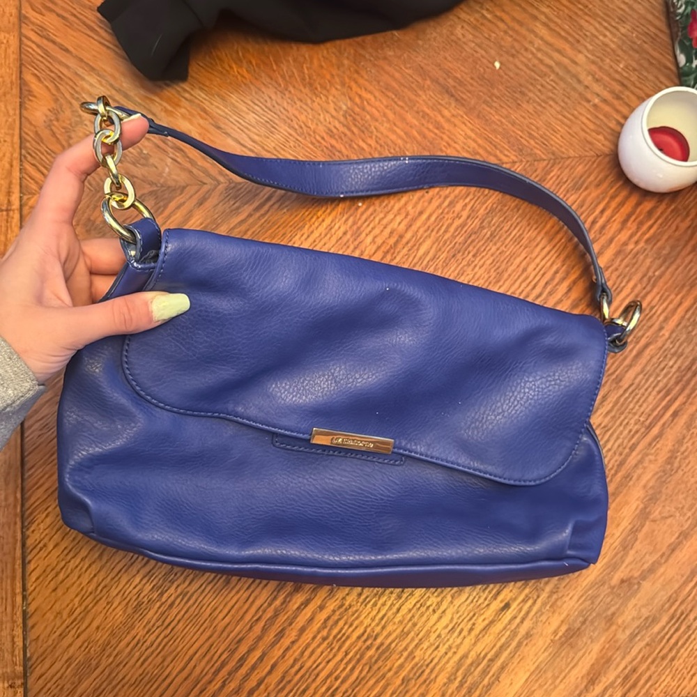 Liz claiborne royal blue purse